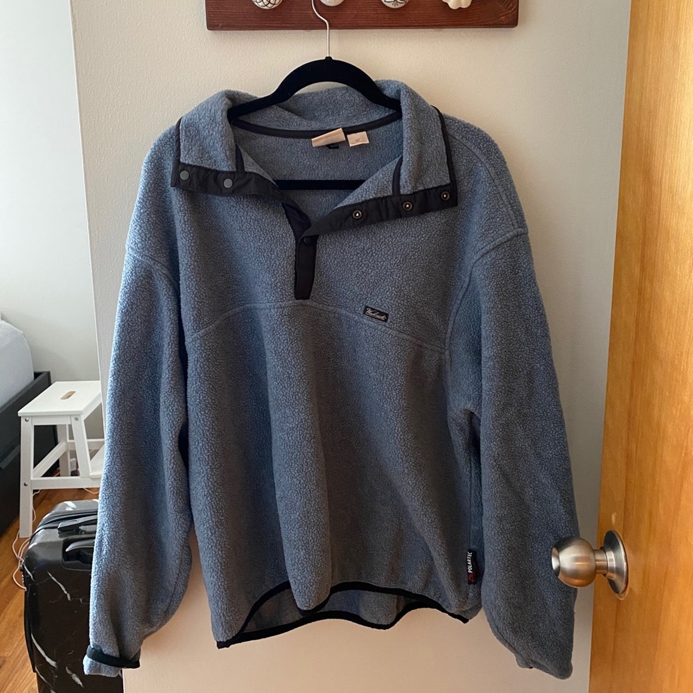 Vintage Wool-Rich Mens XL Quarter Pullover